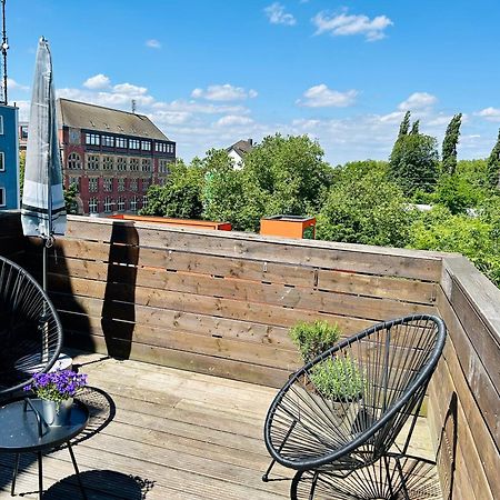 Feelslikehome - Urbane Altbauwohnung Mit Dachterasse& Parkplatz Бохум Екстер'єр фото