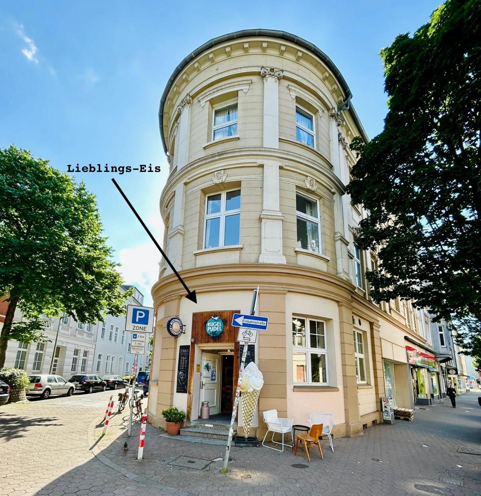 Feelslikehome - Urbane Altbauwohnung Mit Dachterasse& Parkplatz Бохум Екстер'єр фото